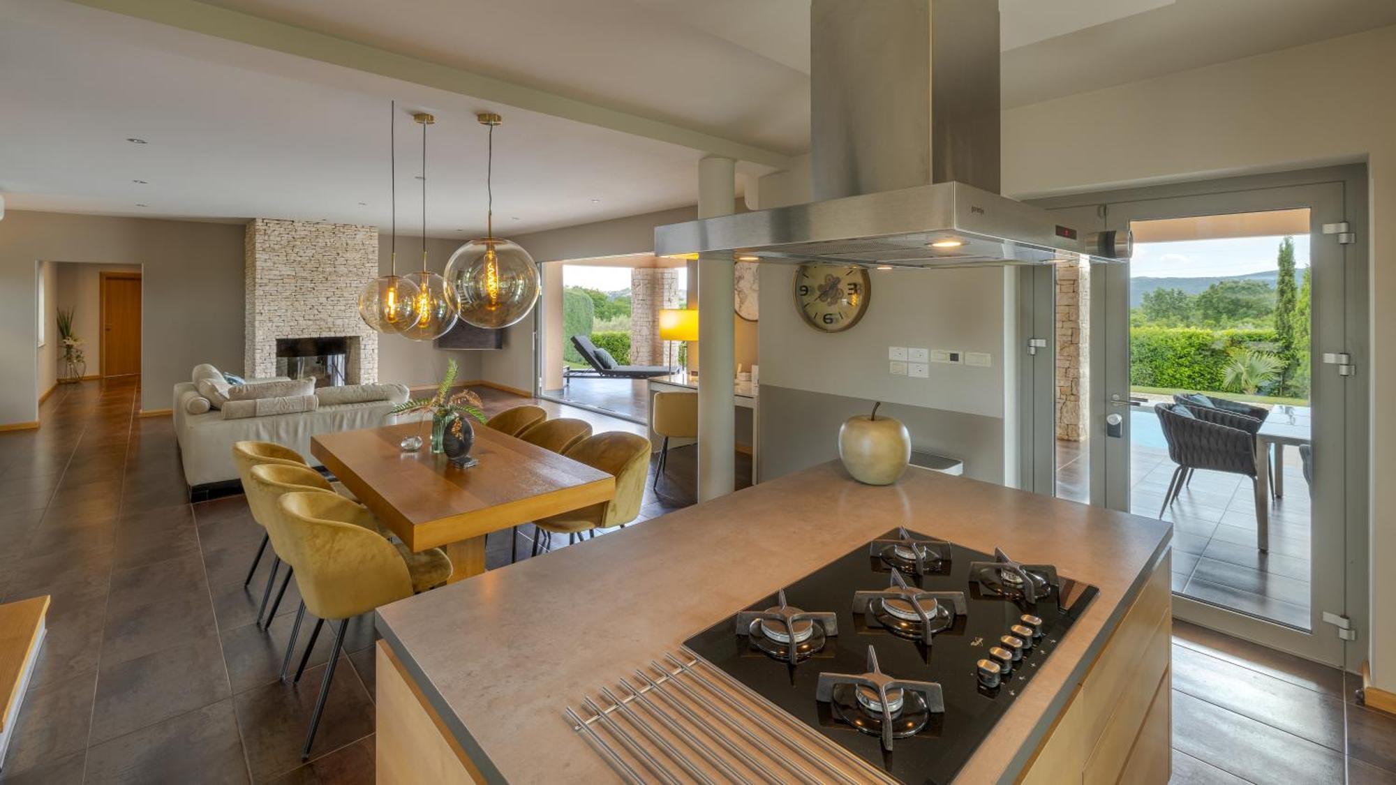 Villa Labin In Zartinj - Luxury Privacy Heated Pool With Auto Cover 외부 사진