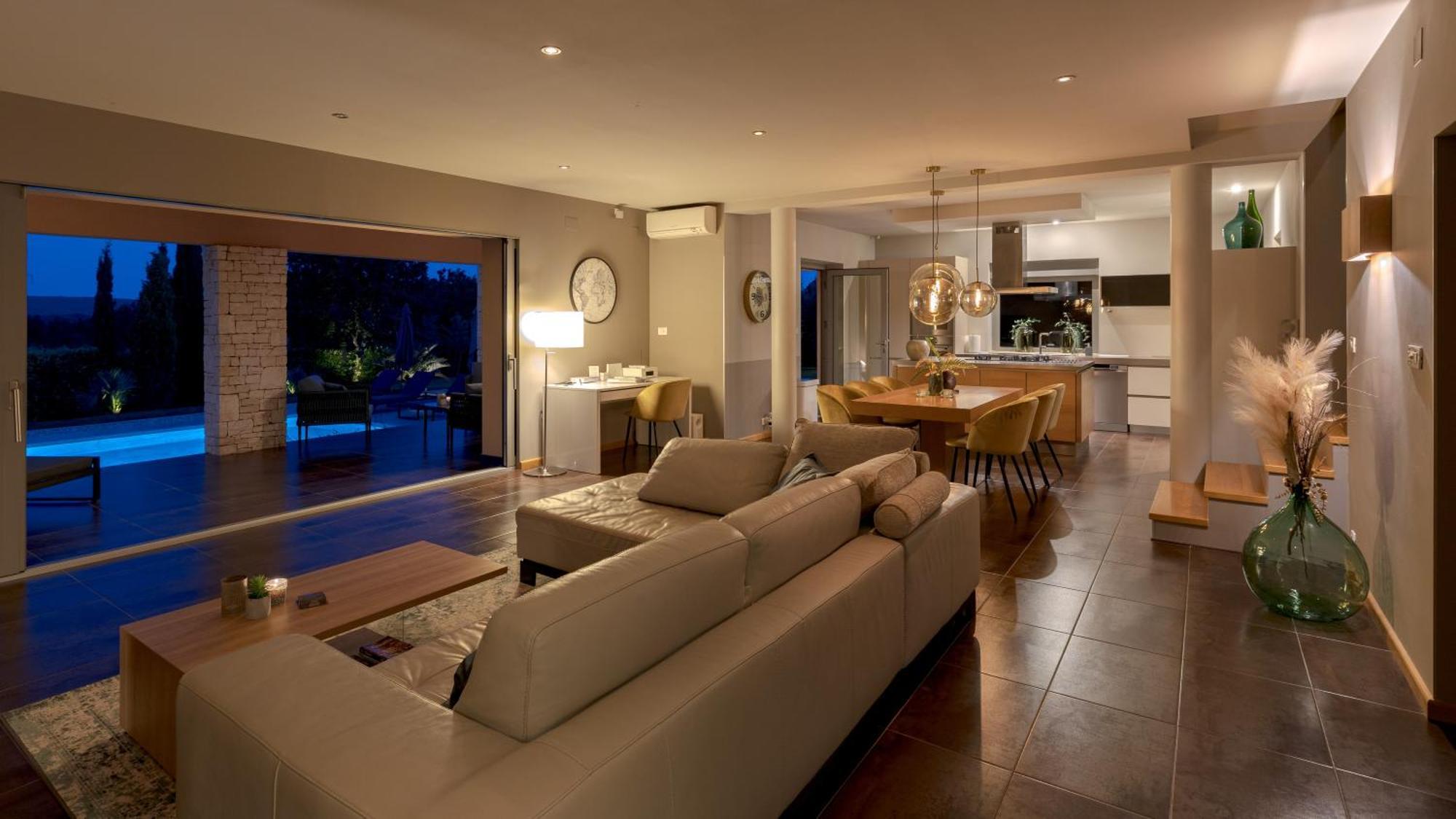 Villa Labin In Zartinj - Luxury Privacy Heated Pool With Auto Cover 외부 사진